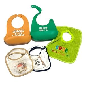 Colorful Baby Bib Set Unisex Boys or Girls Infant 4246